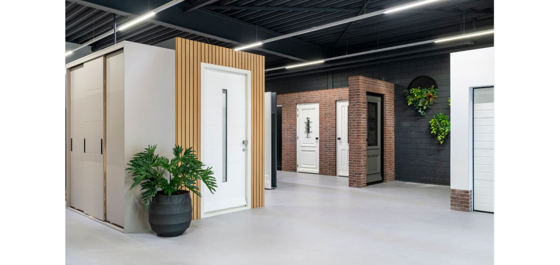 voordeuren showroom