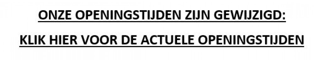 OPENINGSTIJDEN 2
