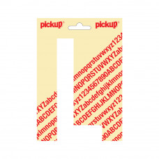 150 MM LETTER L NOBEL WIT/MAT