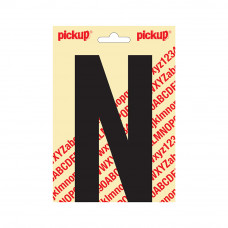 150 MM LETTER N NOBEL ZWT/MAT