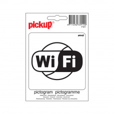 STICKER WIFI 100X100 MM