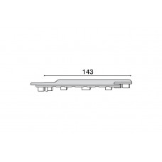 KERALIT EINDKAP LINKS VOOR 2814 LICHT IVOOR CLASSIC NERF 10ST