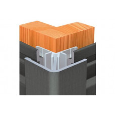 UITWENDIG HOEKPROFIEL KERALIT 46X46MM W.REDCEDER CLASSIC NERF 4 M