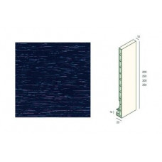 KERALIT DAKRANDPANEEL 350MM STAALBLAUW CLASSIC NERF LENGTE 6M