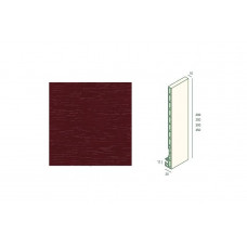 KERALIT DAKRANDPANEEL 350MM WIJNROOD CLASSIC NERFLENGTE 6M