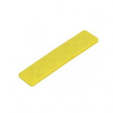GLASBLOKJE 4X26X100MM 1000 STUKS GEEL