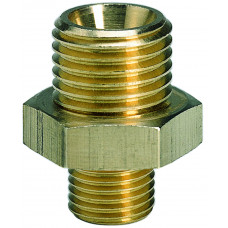 REDUCEERNIPPEL R 3/8" BUITENDRAAD, R 1/4" BUITENDRAAD