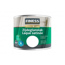 FINESS ZIJDEGLANSLAK WATERBASIS ACRYL BI 250ML 1410 WIT