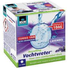 BISON VOCHTVRETER AMBIANCE TAB LAVENDEL FBX 100G A2*6 NLFR