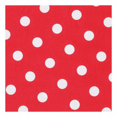 DECOR DOTS RED 45X2