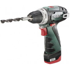 METABO ACCU-BOORSCRHOEFMACHINE 12 VOLT STEEK POWERMAXX BS BASIC