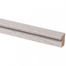 PL DECOWALL AC. EINDPROFIEL GRIJS EIKEN 260CM