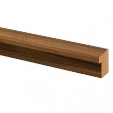 PL DECOWALL AC. EINDPROFIEL WALNOOT 260CM