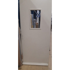MP624 VOORDEUR VLAK MET GLASOPENING 94.5X211.5CM