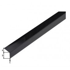 HOEKPR.ZELFKL,PVC,ZW,HOOGGL,20X20/2,6