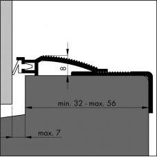 DORPELSTRIP ARP 6 100CM