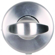 WC GARNITUUR 50MM RVS ROND