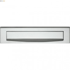 BRIEFPLAAT RECHT 330X80MM TECHNOSTEEL BIOV