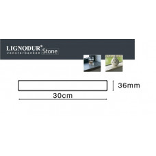 EINDKAP LIGNODUR STONE 30CM WIT