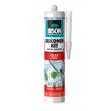 BISON SIL.KIT GLAS TRANS 310ML