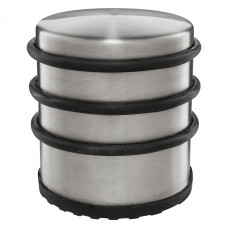 DEURSTOP RVS LOOK 6.5X7CM CHRM