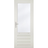 BALKONDEUR HH MERBAU O.G. "1466" 73X211,5CM [CREME VOORBEH. 120MU]
