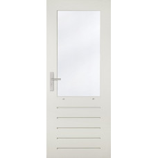 BALKONDEUR HH MERBAU O.G. "1479" 88X211,5CM [CREME VOORBEH. 120MU]