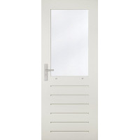 BALKONDEUR HH MERBAU O.G. "1492" 98X211,5CM [CREME VOORBEH. 120MU]