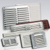 SCHOEPENROOSTER 130 X 90 MMM ALUMUNIUM