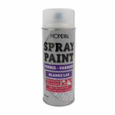 SPRAY PAINT BLANKE LAK ZIJDEGLANS