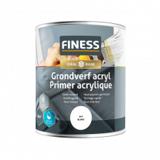 FINESS GRONDVERF ACRYL 2,5 LTR WIT