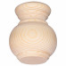 MEUBELPOOT HOUT ROND Ø70MM, 80MM, GRENEN