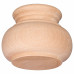 MEUBELPOOT ROND Ø104MM, 80MM, BEUKENHOUT