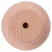 MEUBELPOOT ROND Ø70MM, 80MM, BEUKENHOUT