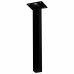 MEUBELPT ZWART 25CM 25X25MM