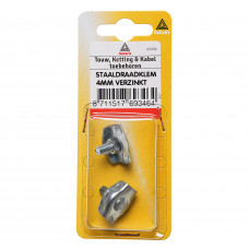 STAALDRAADKLEM SIMPLEX 3MM VERZ.