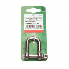 D-SLUITING 4 MM R.V.S. A4