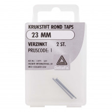 KRUKSTIFT RND TAPS 23MM VZ 2ST